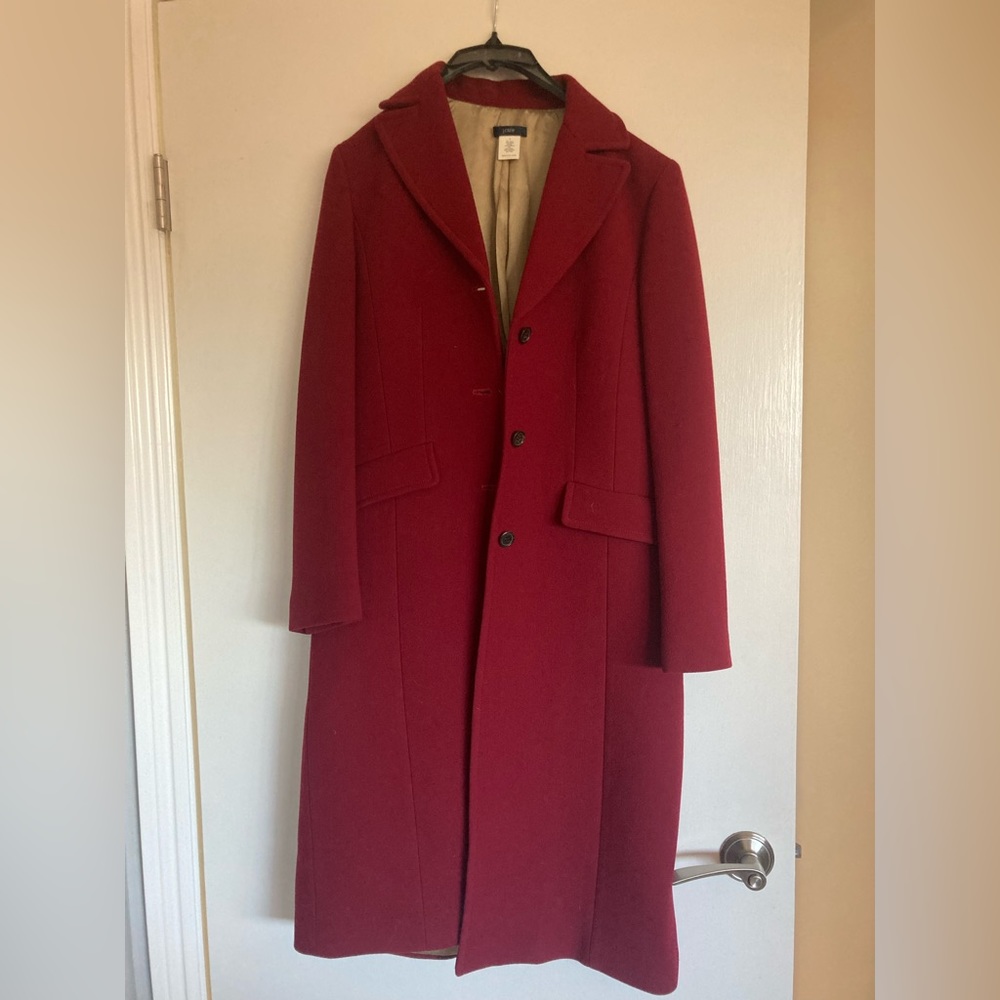 JCrew full length coat
